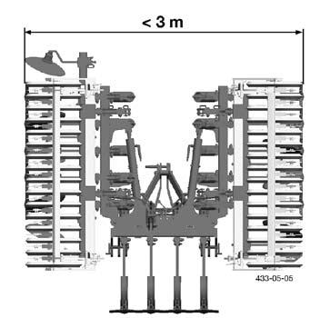 "Transportposition" geschwenkt.