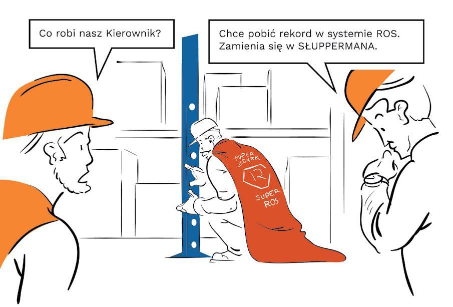 Naprawa zajmuje 20-30 minut, co w znaczny sposób skraca czas naprawy uszkodzonych regałów.