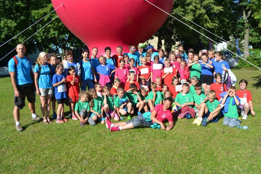 W czasie wakacji dla młodszych obraliśmy kierunek Wałcz i wzięliśmy udział w Biegu Filmowym i Sport Generacja.