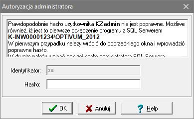 użytkownika KZadmin. 1. Dwukrotnie kliknij na pulpicie ikonę skrótu do programu Zastępstwa Optivum lub wybierz program z listy wszystkich programów dostępnej w menu Start. 2.