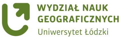 Uniwersytet Łódzki, Wydział Nauk Geograficznych Katedra Meteorologii i Klimatologii