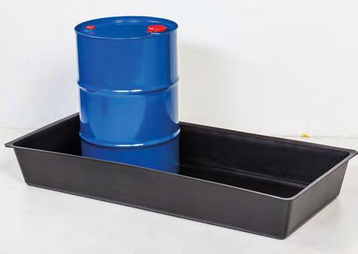 wanna bez rusztu wanna przystosowana do ułożenia palety z IBC kontenerem plastik odporny chemicznie możliwość manipulacji