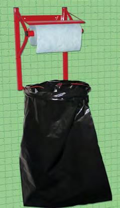 32 x 30 cm Stojak na ścianę REO285 metalowy stojak na ścierki