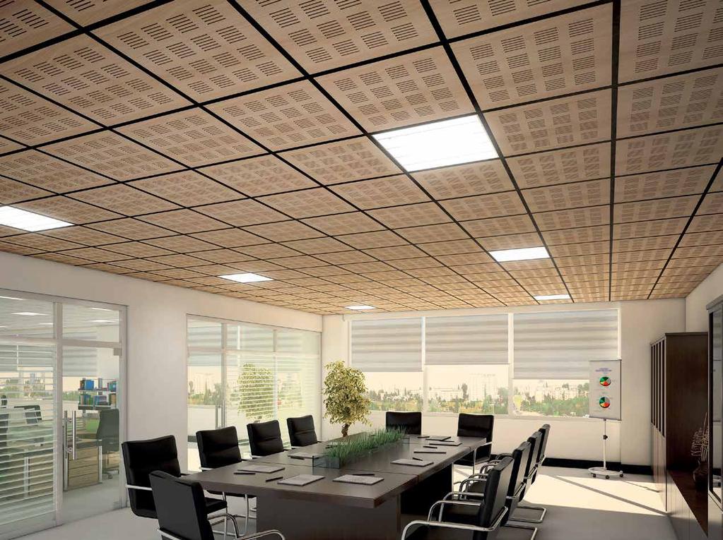 STRONA 22 NIDA AKU, NIDA AKU DECOR DŹWIĘKOCHŁONNE PŁYTY GIPSOWE STRONA 25 8 WZÓR PŁYTY L 5X8 N12 L 5X8 N16 L 5X8 % perforacji: 8,2 %