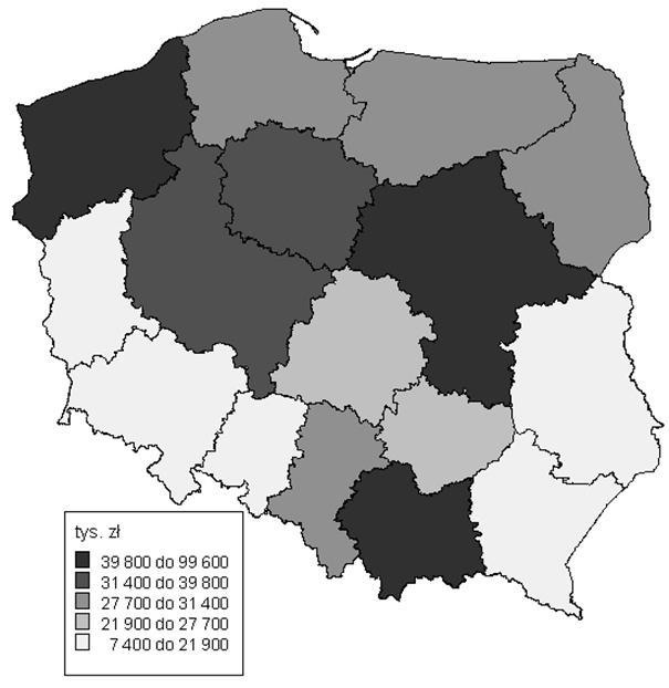 Duże przedsiębiorstwa jako beneficjenci Programu Operacyjnego Infrastruktura i Środowisko... 533 Rysunek 3.