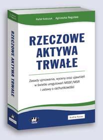 640 str. B5 cena 220,00 zł symbol RFK760 Rafał Sobczyk Agnieszka Regulska Rzeczowe aktywa trwałe.
