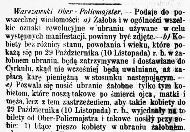 ZADANIE 3 Przeczytaj tekst źródłowy a następnie zdecyduj, które zdania są prawdziwe, a które fałszywe. PRAWDA FAŁSZ 1. Rozporządzenie nakazywało noszenie rosyjskich strojów narodowych. 2.