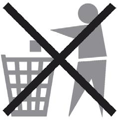 Wskazówki warsztatowe 10.4 Utylizacja i recykling Zabrania się utylizacji sprzętu elektronicznego, baterii i akumulatorów wraz ze śmieciami z gospodarstw domowych.