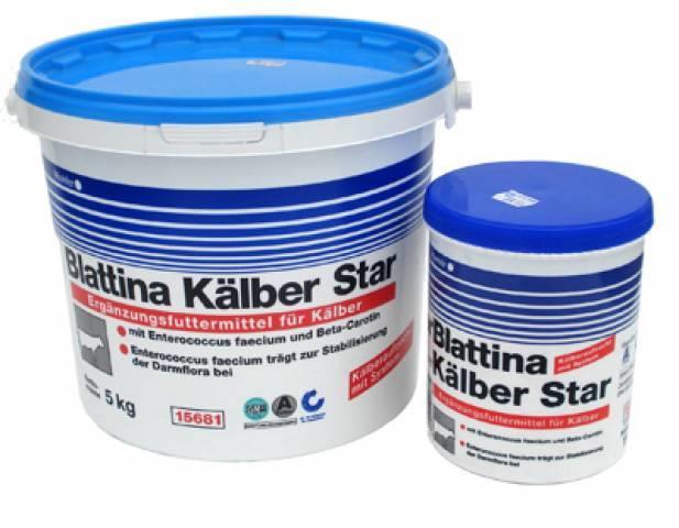 Polecamy również: Blattin Kalber Star - pójło elektrolitowe dla cieląt z beta-karotenem. Zwiększa odporność (zdrowotność) cieląt, działa także przeciwbiegunkowo.