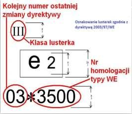 Podczas wykonywania okresowego badania technicznego tzw. anglika mogą wystąpić następujące usterki: 1.