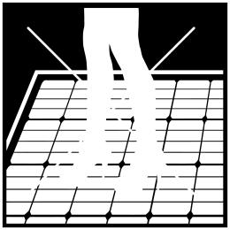 DLA PERSONELU ZAJMUJĄCEGO SIĘ INSTALACJĄ Instalację modułu solarnego powinny przeprowadzać wykwalifikowane osoby zaznajomione z obwodami prądu stałego i zmiennego.