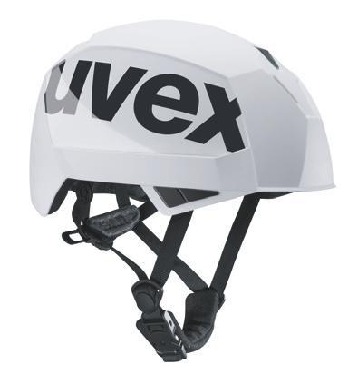uvex perfexxion Regulowana ochrona głowy dla optymalnego komfortu Hełm uvex perfexxion spełnia wszystkie obowiązujące normy ochronne do użytku jako hełm przemysłowy lub jako kask alpinistyczny
