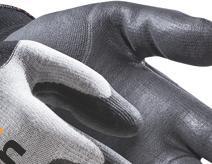 Komfort osoby noszącej rękawice ochronne jest znacznie zwiększony, co dodatkowo podnosi poziom bezpieczeństwa.