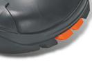 odporna na przebicie, niemetalowa wkładka, zgodna z najnowszymi normami bezpieczeństwa, nie ogranicza elastyczności buta Półbut S3 SRC 602. 602.2 602.
