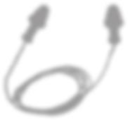 Środki ochrony słuchu Zatyczki do uszu wielokrotnego użytku uvex whisper łatwe w czyszczeniu zatyczki ze sznurkiem gładką powierzchnię odporną na zabrudzenia można łatwo wyczyścić przy