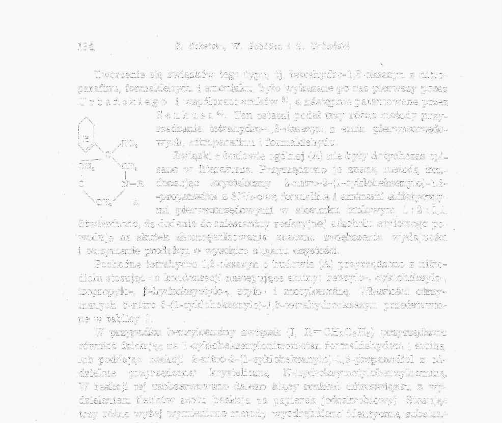 134, Z. Eckstein, W, Sobótka i T. Urbański Tworzenie się związków tego typu, tj.