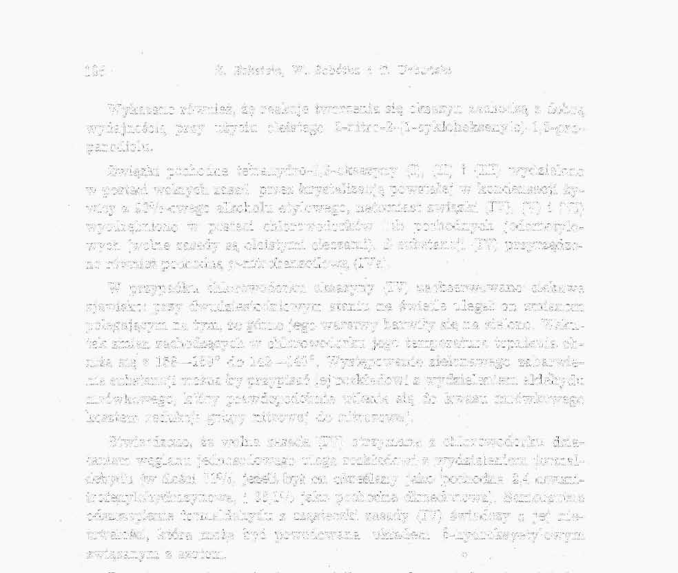 136 Z. Eckstein, W.. Sobótka i T. Urbański Wykazano również, że reakcje tworzenia się oksazyn zachodzą z dobrą wydajnością przy użyciu oleistego 2-nitro-2-(l-cykloheksenylo)-l,3-propanodiolu.