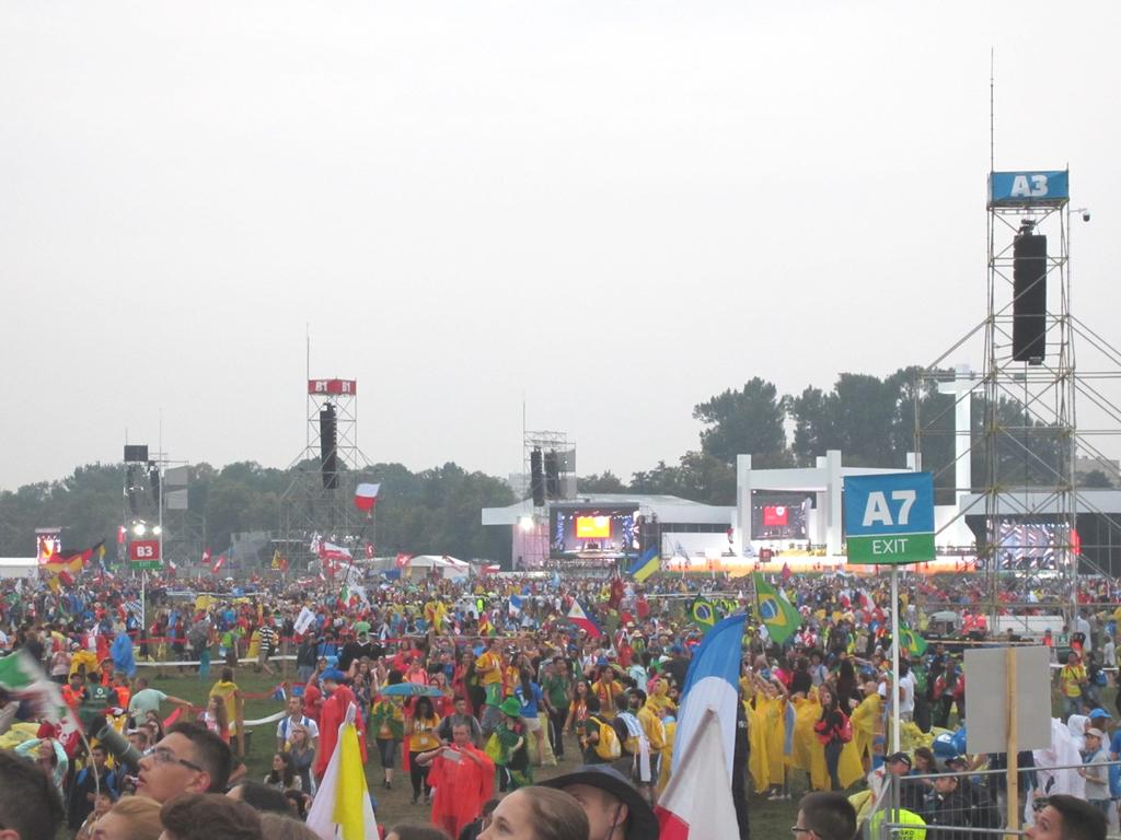 Było to naszym marzeniem aby uczestniczyć na ponownych ŚDM w Krakowie.