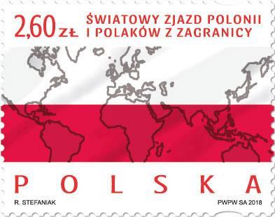 Zagranicy 20 września do obiegu wchodzi znaczek pocztowy o wartości 2,60 zł, na