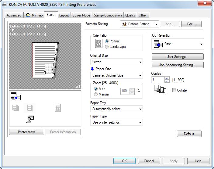 3 Drukowanie Drukowanie dokumentu Drukowanie dokumentu 1. W menu Papieru, dostępnym na panelu sterowania drukarki, ustawić taki format i rodzaj papieru, by odpowiadał załadowanemu papierowi. 2.