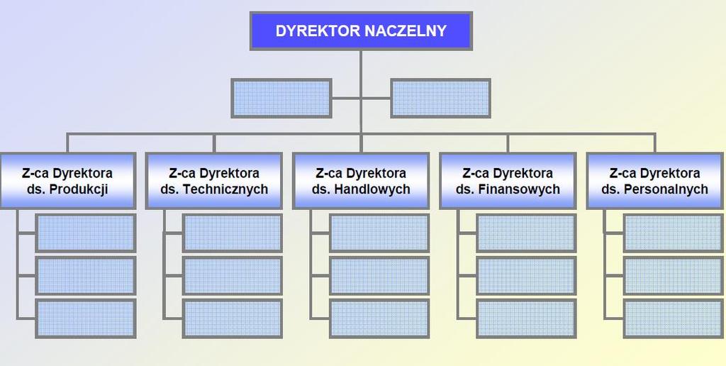 Departamentacja Organizacja i