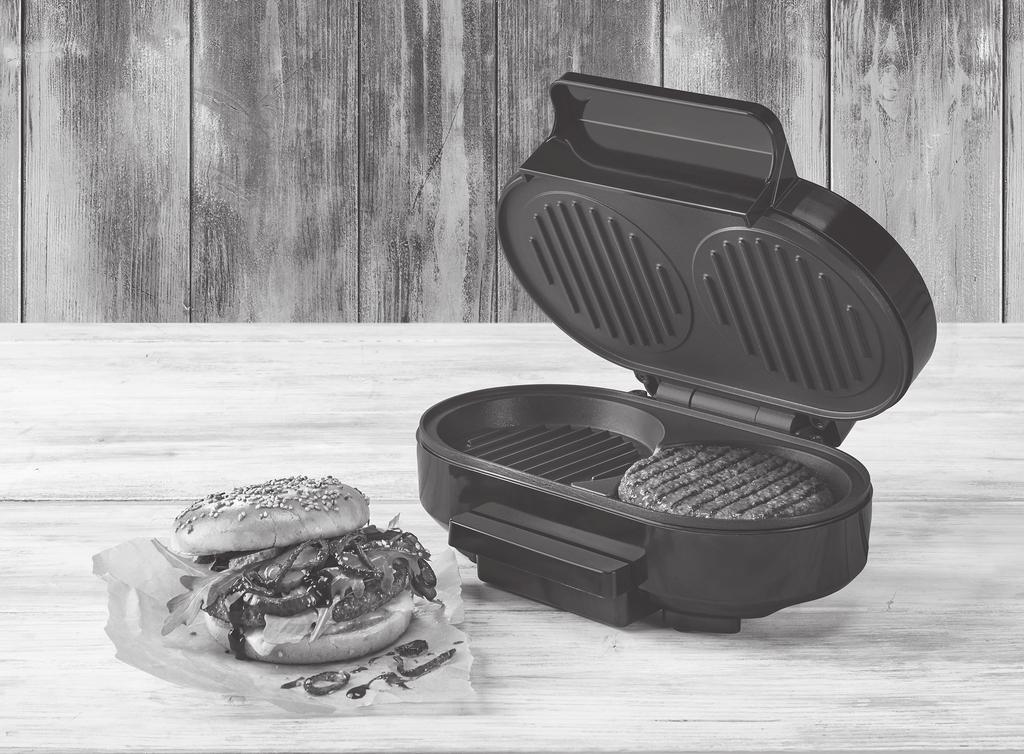 HAMBURGER MAKER HAMBURGER MAKER Bruksanvisning GRILL DO HAMBURGERÓW Instrukcja