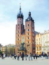 Kościół Mariacki Smok Wawelski Sukiennice.