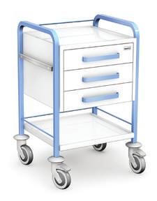 Kolorystyka stolików: na wybrany kolor wg palety RA - wzornik Tech-Med.