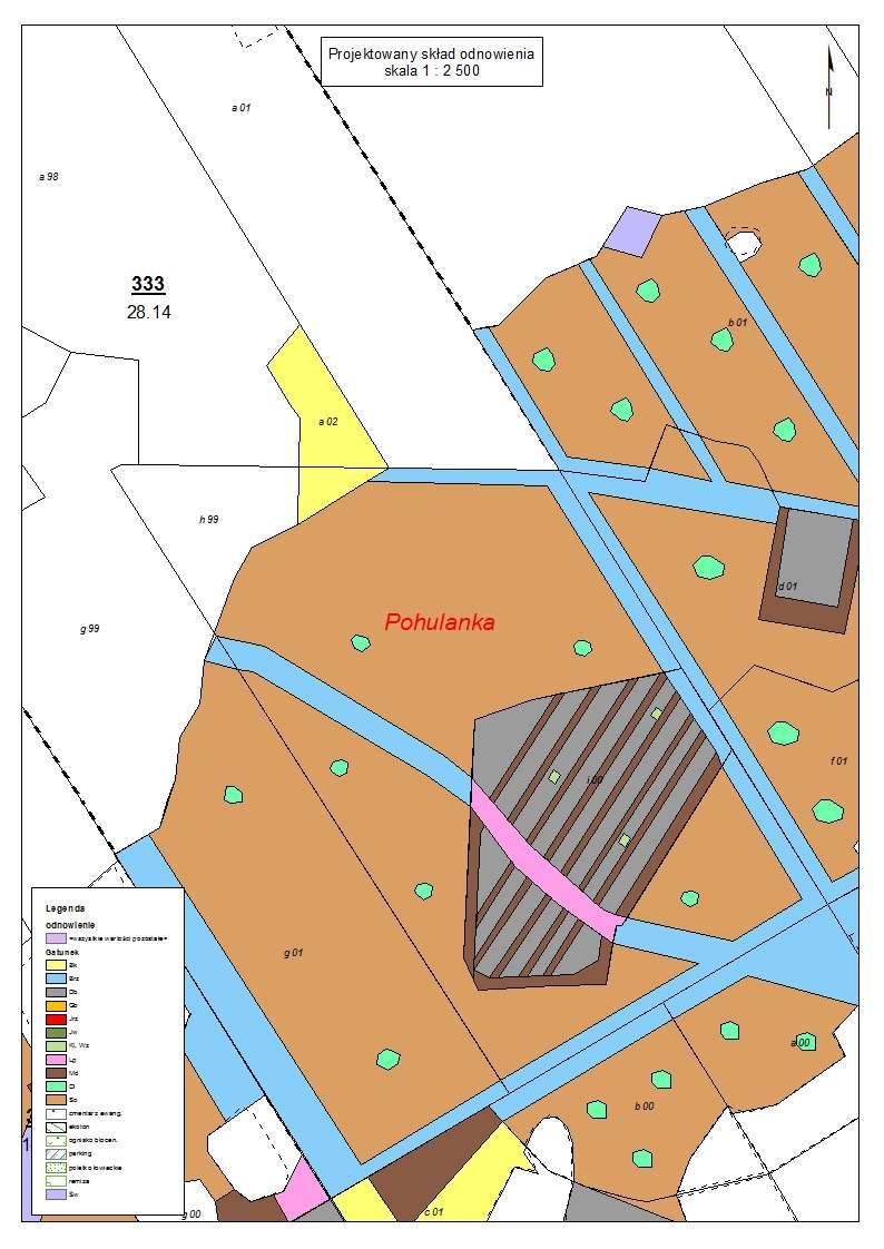 Przebudowa drzewostanów poprzez dobre zaprojektowanie składów gatunkowych Odzwierciedlenie siedlisk leśnych (troficzne i lokalno-klimatyczne) Składy nawiązują do potencjalnej roślinności naturalnej