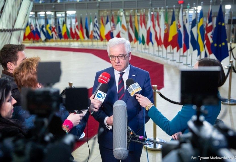 Newsletter Listopad, 2018 rok W numerze polecamy Posiedzenia Rady do Spraw Zagranicznych w Brukseli (FAC) 100 rocznica Niepodległości Polski Obchody 100 -