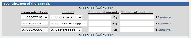 Numer identyfikacyjny pokazuje się również w rubryce Identyfikacja zwierząt : Przecinek i kropka Do wprowadzenia liczb dziesiętnych (maksymalnie do 2. miejsca) należy stosować przecinek.