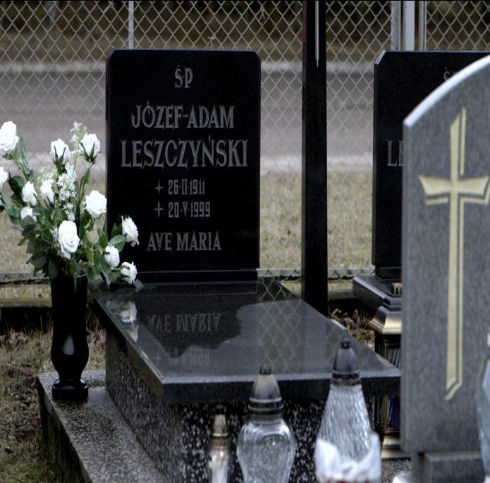 Józef Leszczyński zmarł 22 maja 1999 r.