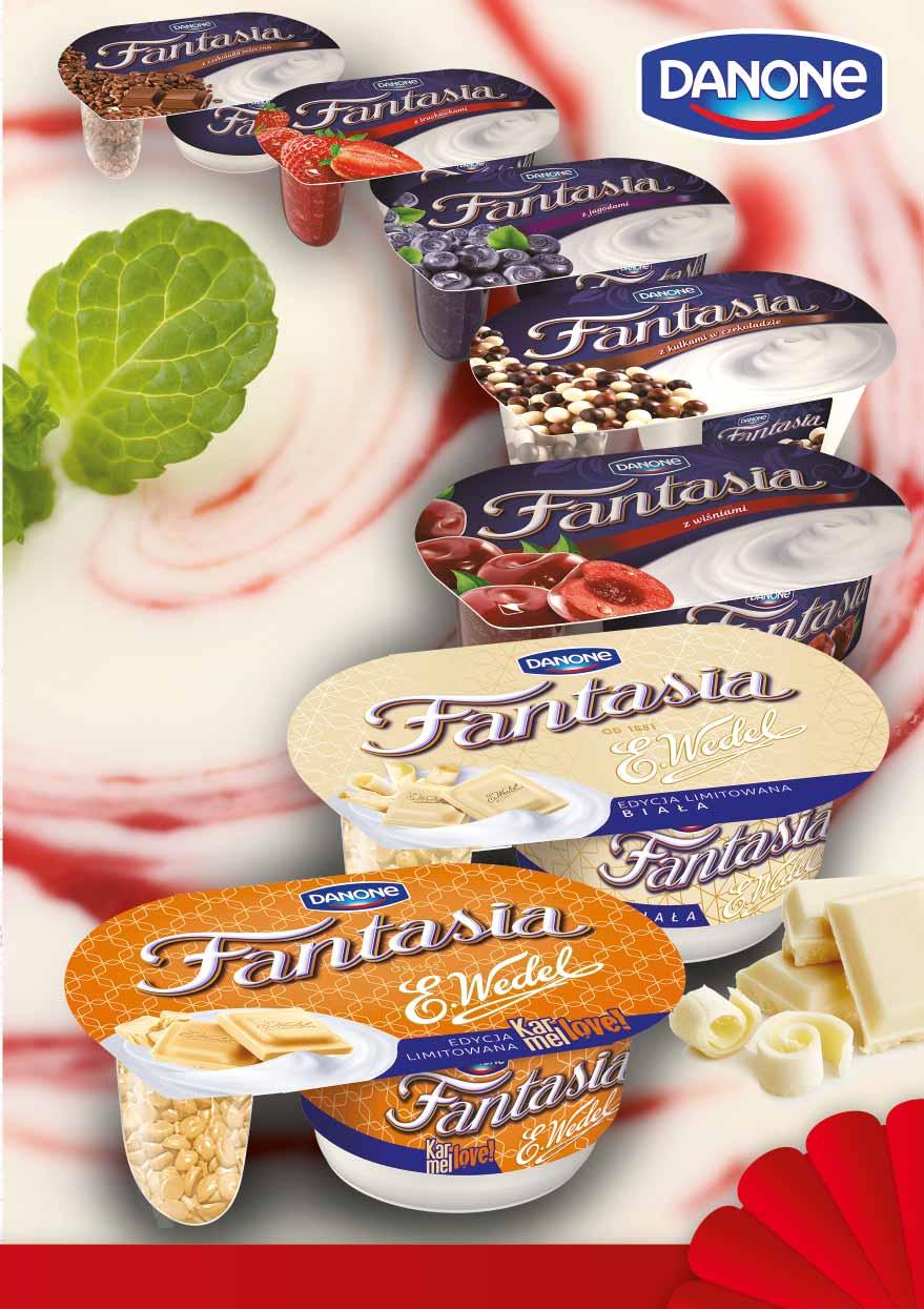 JOGURT FANTASIA 98-122 G różne smaki