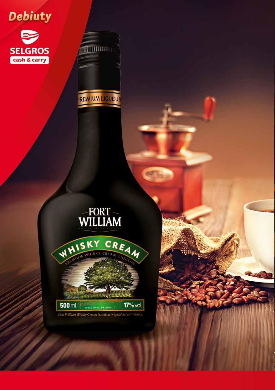 FORT WILLIAM WHISKY CREAM 17% 500 ML sprzedaż po