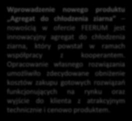 oraz wyjście do klienta z atrakcyjnym technicznie i cenowo produktem.