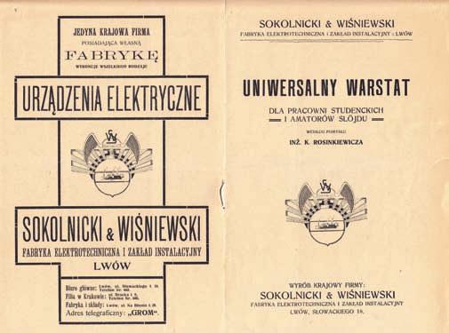 Powrót do pracy na uczelni, okres I wojny światowej W 1913 roku nastąpił zwrot w życiu Sokolnickiego, ustąpił bowiem z,,akcyjnego Towarzystwa elektrycznego i założył własne Biuro porad i projektów