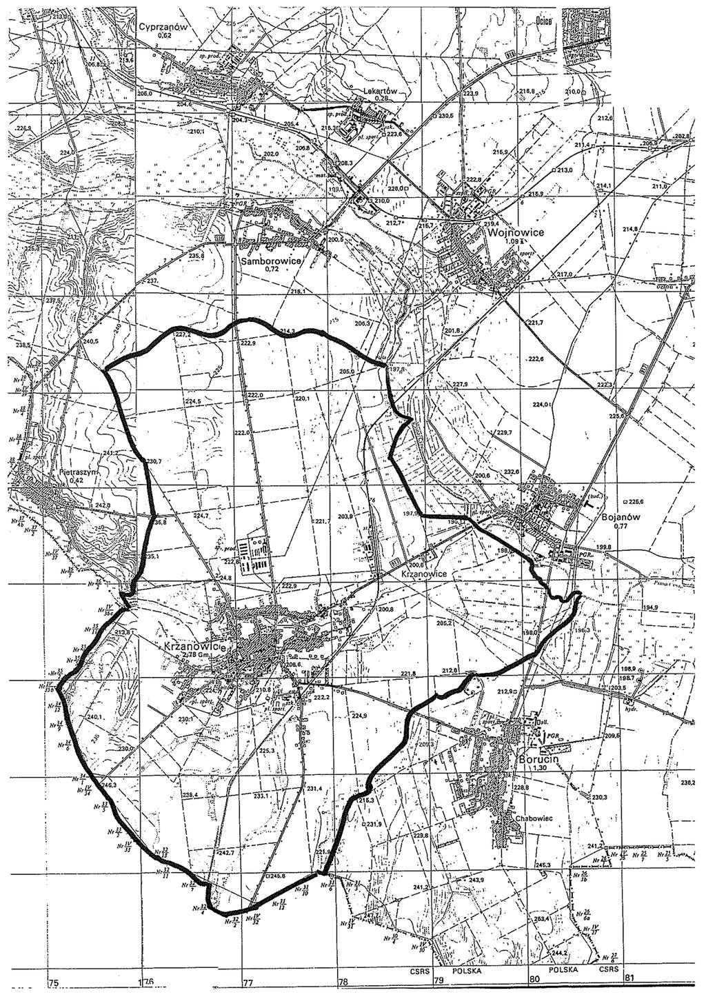 Załącznik Nr 2 do Uchwały Nr XXXIV/ /2014 Rady Miejskiej w Krzanowicach z dnia 26 sierpnia 2014