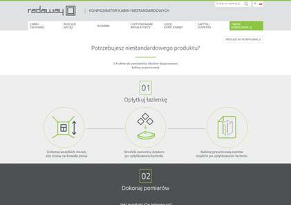 Przechodząc przez poszczególne kroki konfiguratora,