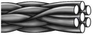 Przypony i akcesoria spinningowe TITANIUM BRAID Niezniszczalna plecionka z siedmiu włókien tytanowych, mocna, sprężysta i bardzo odporna na skręcanie, ścieranie i inne odkształcenia.