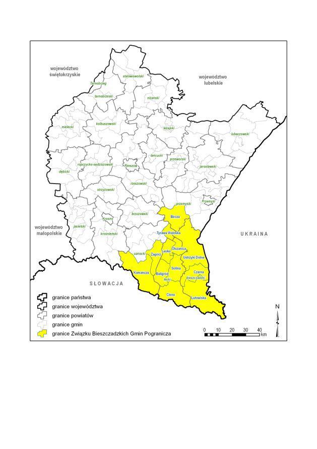 PROGRAM STRATEGICZNEGO ROZWOJU BIESZCZAD (projekt) Program jest wspólną inicjatywą Zarządu Województwa Podkarpackiego oraz Związku Bieszczadzkich Gmin Pogranicza. W dniu 12 czerwca 2012r.