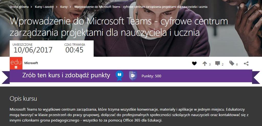 Microsoft Teams to wyjątkowe centrum zarządzania, które trzyma wszystkie konwersacje, materiały i aplikacje w