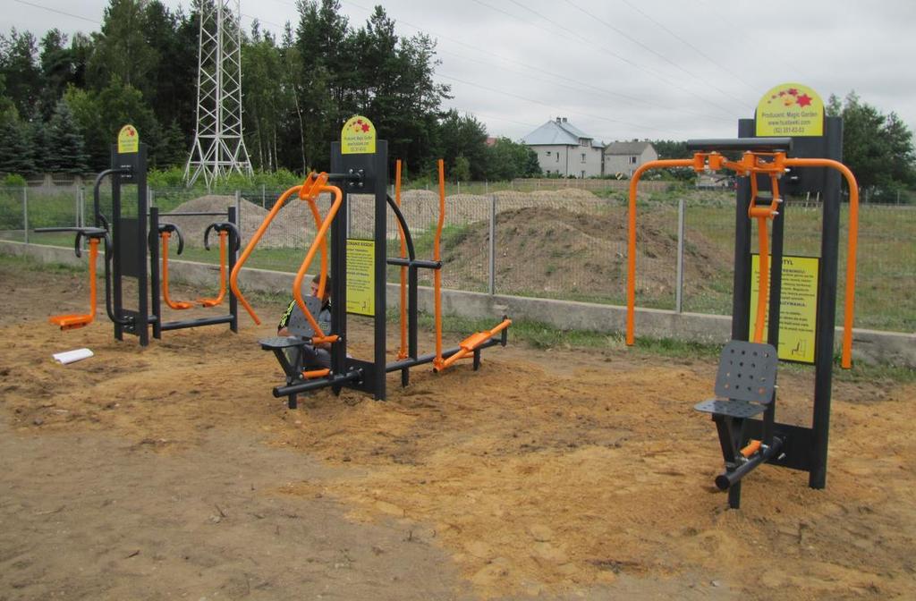 Siłownia pod chmurką - Laskowiec