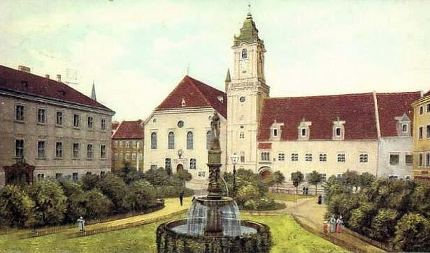 Bratislava - Parková podoba niekdajšie