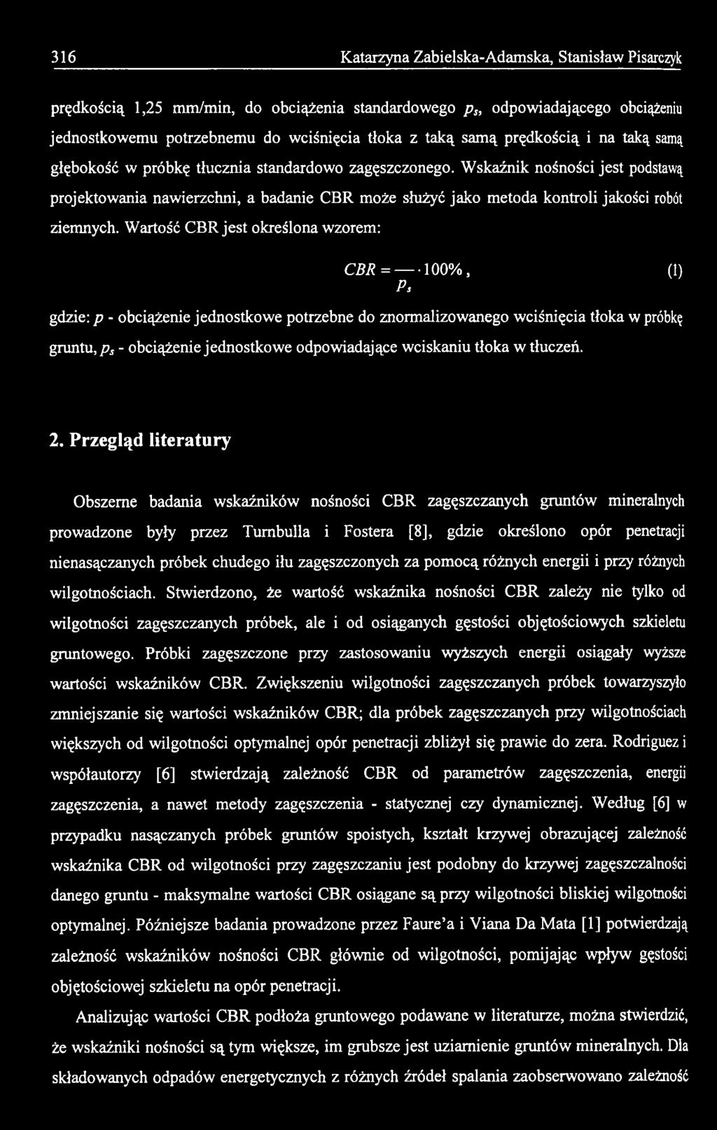wciskaniu tłoka w tłuczeń. 2.