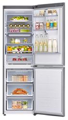 130l EKRAN FAMILY HUB No Frost System TWIN Cooling Plus, Metal Cooling Naczynie Chef Pan Samsung RB33J3030SA
