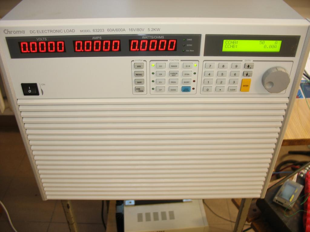 Zeszyty Problemowe Maszyny Elektryczne Nr 2/2012 (95) 107 Rys. 4. Widok programowalnego obciąŝenia prądu stałego 5.