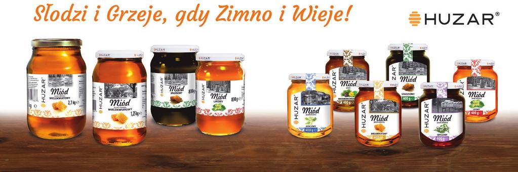 2,1 kg (40,94 BRUTTO) 38,99 Miód lipowy/spadziowy opak. 1,25 kg opak.