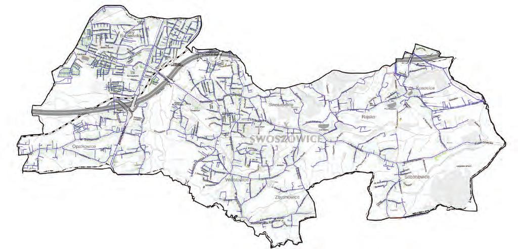 DZIELNICA X SWOSZOWICE zadania ujęte w projekcie planu inwestycyjnego Wodociągów Miasta Krakowa na