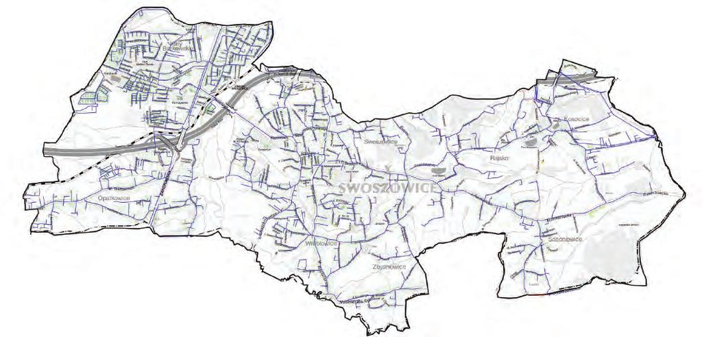 DZIELNICA X SWOSZOWICE zadania ujęte w projekcie planu inwestycyjnego Wodociągów Miasta Krakowa na