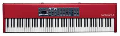 SYNTEZATORY Nord Stage 3 88 Nord Stage Piano z klawiaturą młoteczkową o 88 klawiszach.